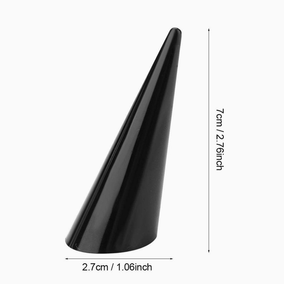 Single Acrylic Ring Holder Display - Picture 2 of 6